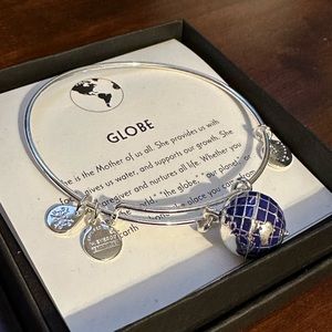 Alex & Ani Globe Bangle